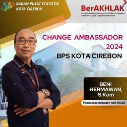 Change Ambassador BPS Kota Cirebon 2024