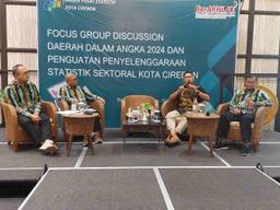 FGD Daerah Dalam Angka 2024 dan Penguatan Penyelenggaraan Statistik Sektoral Kota Cirebon