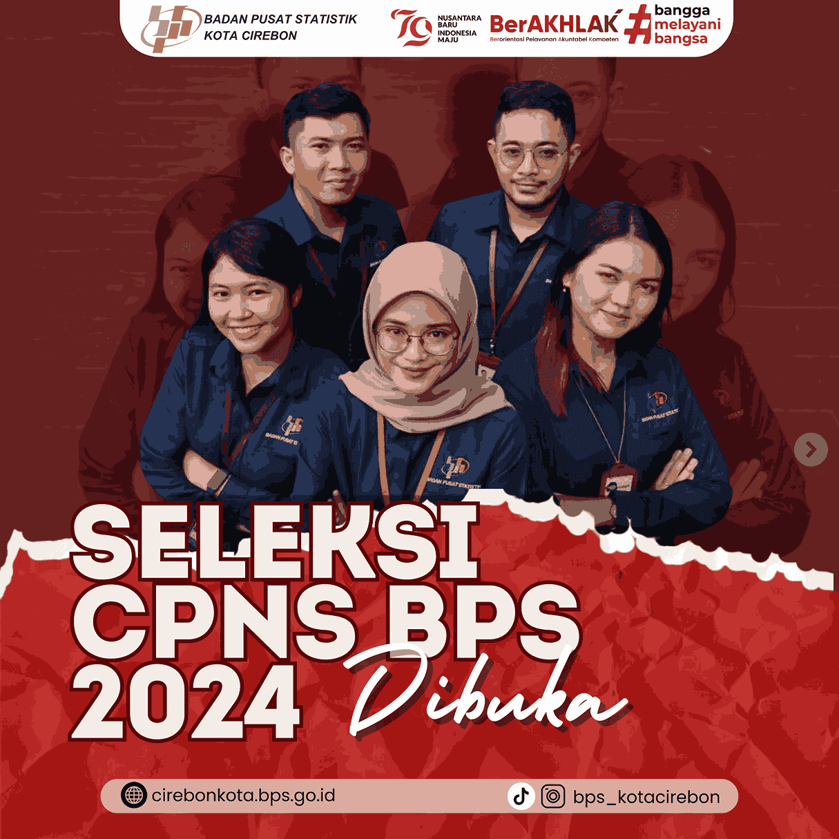 Seleksi Pengadaan Calon Pegawai Negeri Sipil (CPNS) di Lingkungan BPS TA 2024